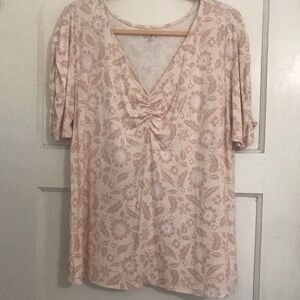 ✔️Floral Soft Pink Women's Top 🌸